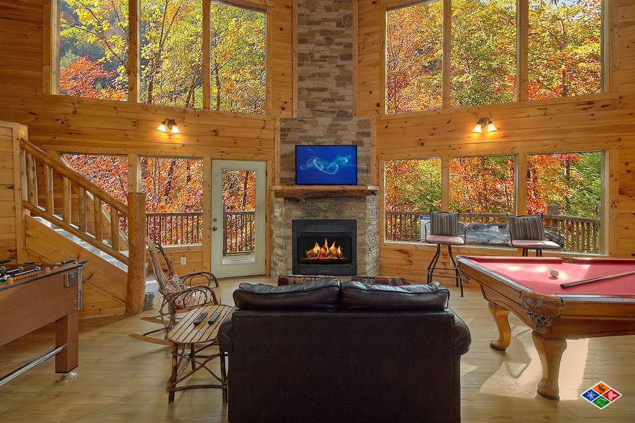 Chalet D'Amour Gatlinburg Cabin Smoky Mountains