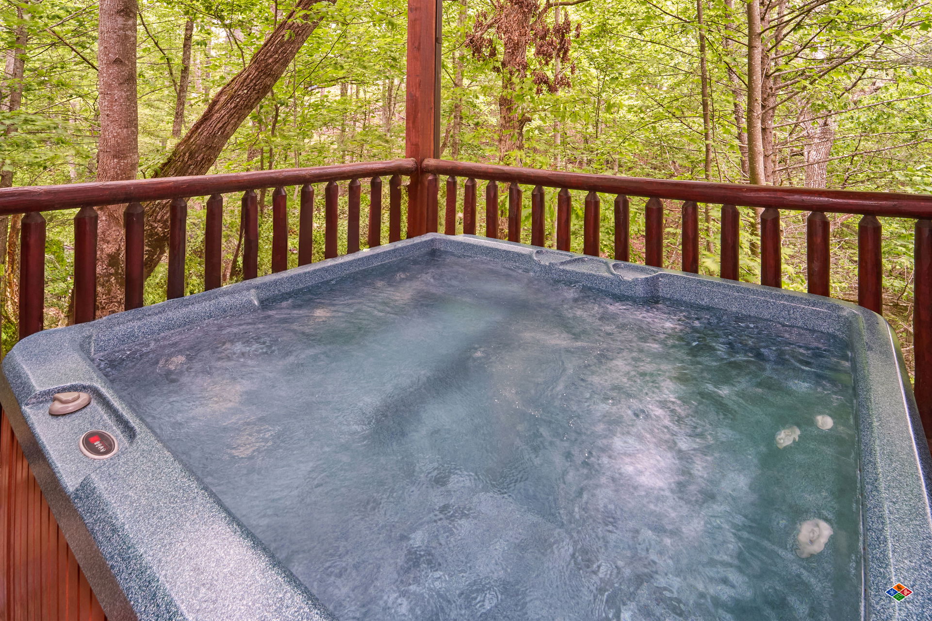 Fire in the Sky - Gatlinburg Cabin - Smoky Mountains, image size:1921x1280
