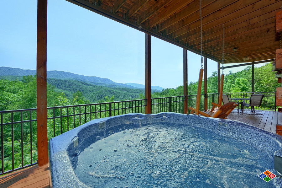 Wine Down Gatlinburg Cabin Smoky Mountains