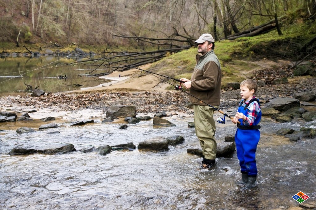 father-and-son-fishing-together