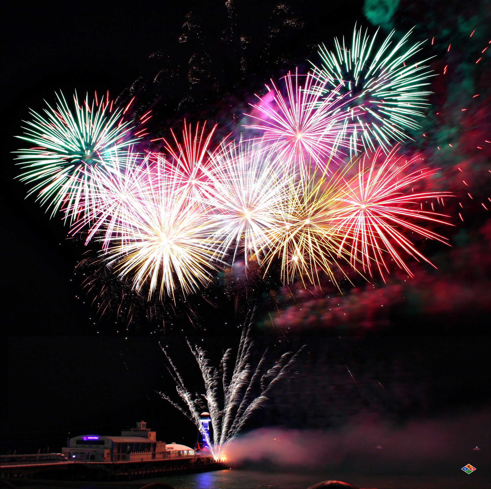 St. Patrick’s Day Fireworks Show Downtown Gatlinburg