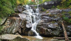 Ramsey Cascades in the Great Smoky Mountains. 