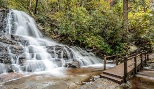 Laurel Falls in Gatlinburg, TN. 