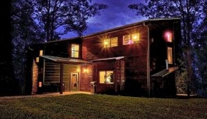 Elk Springs Resort rents the Urban Cowboy cabin to vacationers in Gatlinburg, TN. 