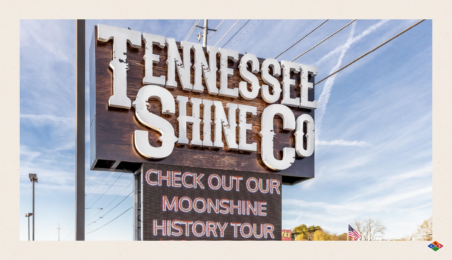 Tennessee Shine Co is a popular moonshine distillery near Wears Valley. 