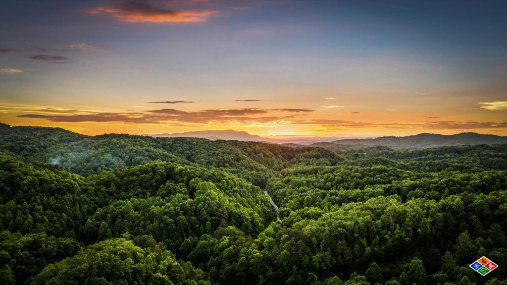 Mountain views from the fontana cabin