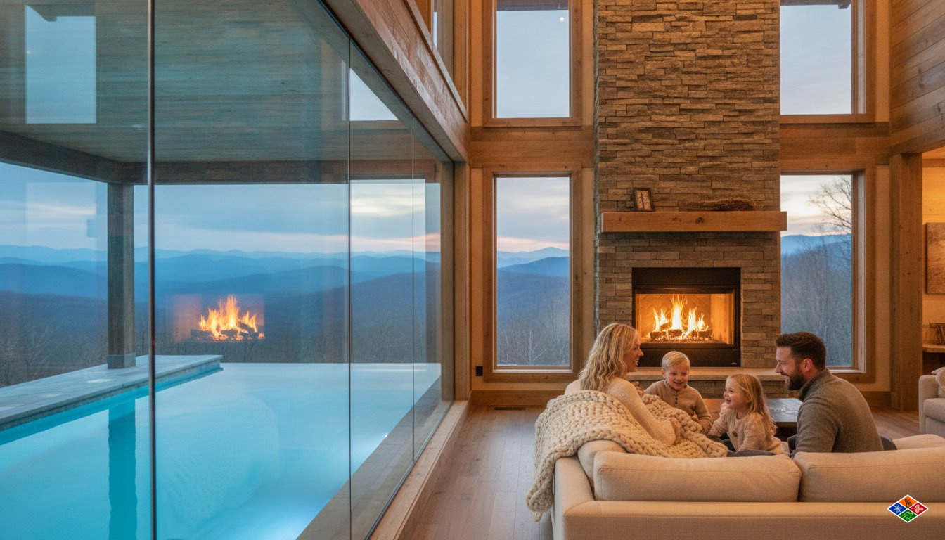 Curated visual reference: Picture Idea: Luxury Gatlinburg Cabin Rentals With Private Indoor Pools