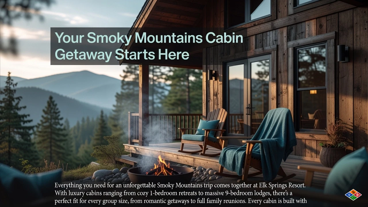 Starting point for your smoky mountains vacation