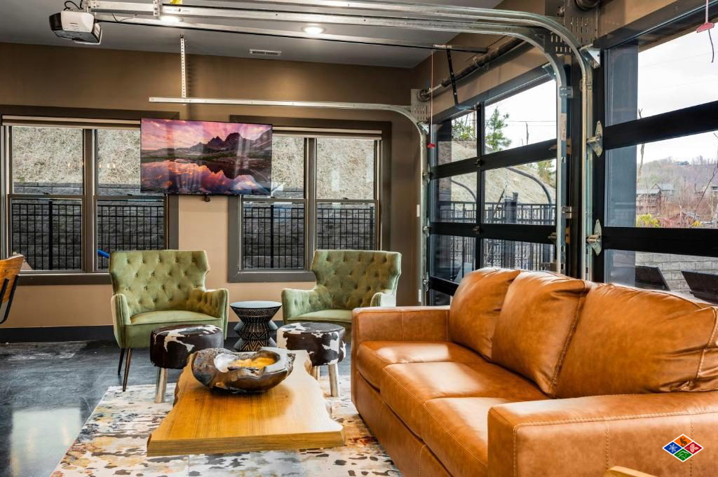Sink into the living room