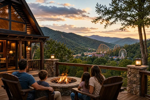Best Cabin Rentals Near Dollywood for Families