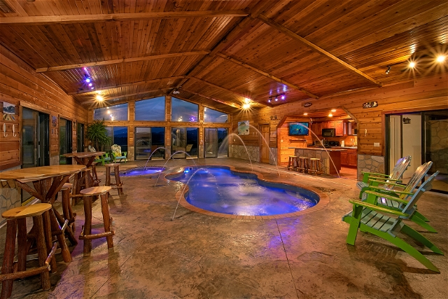 4 Reasons To Rent A Cabin With an Indoor Pool